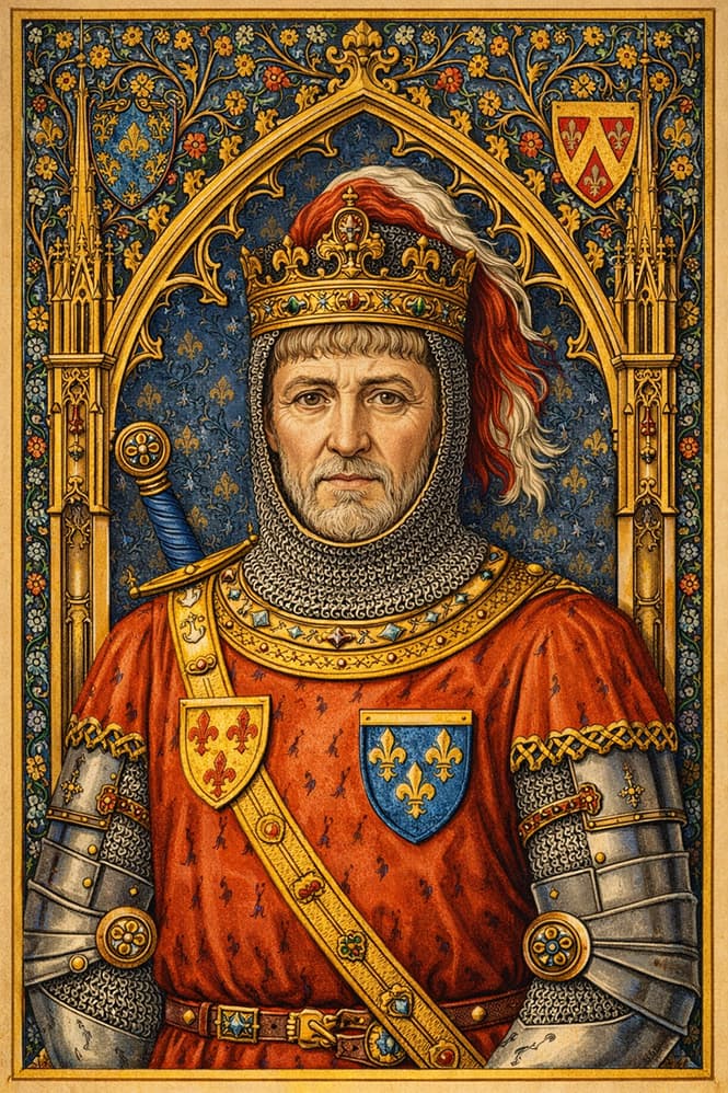 Portrait of Geoffroy de Charny